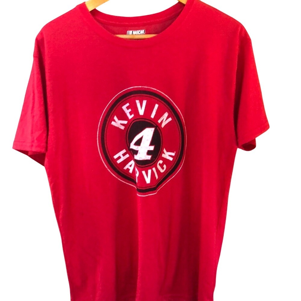 Nascar Red‎ Kevin Harvick Short Sleeve Tee